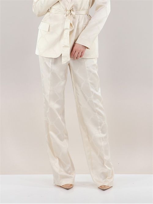 Pantaloni con Oval T jacquard TWINSET | TP2011/11748